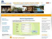 Tablet Screenshot of exchangezones.com